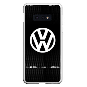 Чехол для Samsung S10E с принтом Volkswagen sport auto abstract в Белгороде, Силикон | Область печати: задняя сторона чехла, без боковых панелей | auto | automobile | car | carbon | machine | motor | motor car | sport car | volkswagen | автомашина | бренд | легковой автомобиль | марка | спортивный автомобиль | тачка