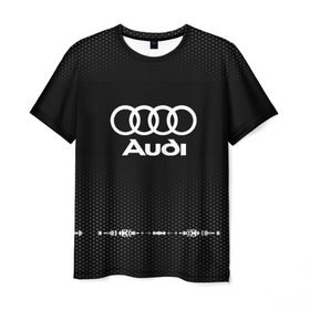 Мужская футболка 3D с принтом Audi sport auto abstract в Белгороде, 100% полиэфир | прямой крой, круглый вырез горловины, длина до линии бедер | Тематика изображения на принте: audi | auto | automobile | car | carbon | machine | motor | motor car | sport car | автомашина | ауди | бренд | легковой автомобиль | марка | спортивный автомобиль | тачка