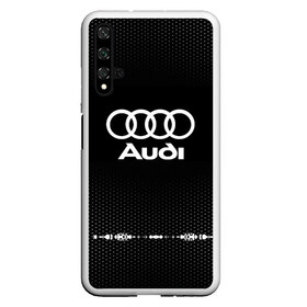 Чехол для Honor 20 с принтом Audi sport auto abstract в Белгороде, Силикон | Область печати: задняя сторона чехла, без боковых панелей | Тематика изображения на принте: audi | auto | automobile | car | carbon | machine | motor | motor car | sport car | автомашина | ауди | бренд | легковой автомобиль | марка | спортивный автомобиль | тачка