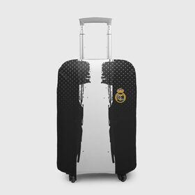 Чехол для чемодана 3D с принтом Real Madrid sport uniform colo в Белгороде, 86% полиэфир, 14% спандекс | двустороннее нанесение принта, прорези для ручек и колес | 