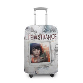 Чехол для чемодана 3D с принтом Max. Life is Strange. в Белгороде, 86% полиэфир, 14% спандекс | двустороннее нанесение принта, прорези для ручек и колес | макс | странная жизнь