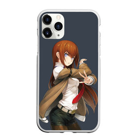 Чехол для iPhone 11 Pro Max матовый с принтом Kurusi makise Steins gate в Белгороде, Силикон |  | anime | kristina | kurisu | okabe | sience | stein | steins | steonggate | врата штейна | курису | макисе