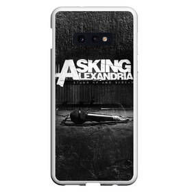 Чехол для Samsung S10E с принтом Asking Alexandria в Белгороде, Силикон | Область печати: задняя сторона чехла, без боковых панелей | 