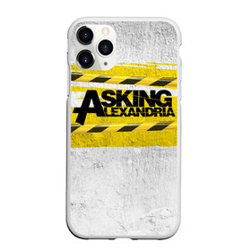 Чехол для iPhone 11 Pro Max матовый с принтом Asking Alexandria в Белгороде, Силикон |  | 