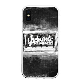 Чехол для iPhone XS Max матовый с принтом Asking Alexandria в Белгороде, Силикон | Область печати: задняя сторона чехла, без боковых панелей | 