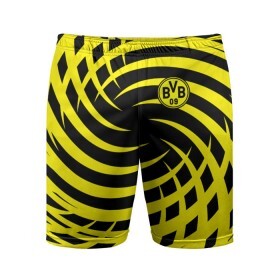 Мужские шорты 3D спортивные с принтом FC Borussia Dortmund в Белгороде,  |  | боруссия | дортмунд