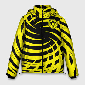 Мужская зимняя куртка 3D с принтом FC Borussia Dortmund в Белгороде, верх — 100% полиэстер; подкладка — 100% полиэстер; утеплитель — 100% полиэстер | длина ниже бедра, свободный силуэт Оверсайз. Есть воротник-стойка, отстегивающийся капюшон и ветрозащитная планка. 

Боковые карманы с листочкой на кнопках и внутренний карман на молнии. | боруссия | дортмунд