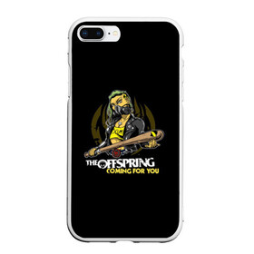 Чехол для iPhone 7Plus/8 Plus матовый с принтом The Offspring coming for you в Белгороде, Силикон | Область печати: задняя сторона чехла, без боковых панелей | Тематика изображения на принте: the offspring | офспринг | оффспринг | рок