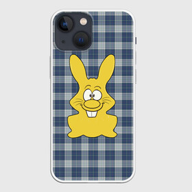 Чехол для iPhone 13 mini с принтом Харитон в Белгороде,  |  | желейный заяц | желтый заяц | зайчик | заяц | заяц харитошка | харитон | харитошка
