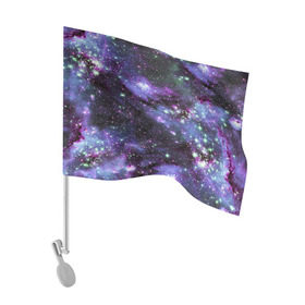 Флаг для автомобиля с принтом Sky nebula в Белгороде, 100% полиэстер | Размер: 30*21 см | abstraction | cosmos | nebula | space | star | universe | абстракция | вселенная | звезды | космос | мир | планеты