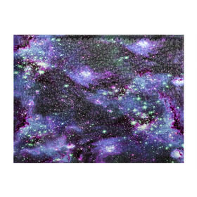 Обложка для студенческого билета с принтом Sky nebula в Белгороде, натуральная кожа | Размер: 11*8 см; Печать на всей внешней стороне | abstraction | cosmos | nebula | space | star | universe | абстракция | вселенная | звезды | космос | мир | планеты