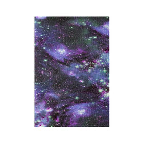 Обложка для паспорта матовая кожа с принтом Sky nebula в Белгороде, натуральная матовая кожа | размер 19,3 х 13,7 см; прозрачные пластиковые крепления | abstraction | cosmos | nebula | space | star | universe | абстракция | вселенная | звезды | космос | мир | планеты
