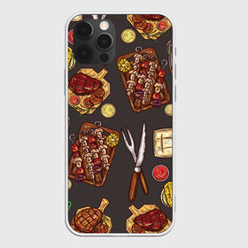 Чехол для iPhone 12 Pro Max с принтом Вкуснятина в Белгороде, Силикон |  | барбекю | еда | кулинария | мясо | повар | стейк | шашлык