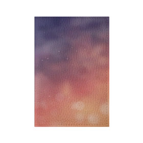 Обложка для паспорта матовая кожа с принтом Абстракция Градиент Текстура в Белгороде, натуральная матовая кожа | размер 19,3 х 13,7 см; прозрачные пластиковые крепления | gradient | sky | небо