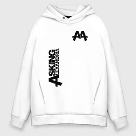 Мужское худи Oversize хлопок с принтом Asking Alexandria в Белгороде, френч-терри — 70% хлопок, 30% полиэстер. Мягкий теплый начес внутри —100% хлопок | боковые карманы, эластичные манжеты и нижняя кромка, капюшон на магнитной кнопке | aa | alexandria | asking | аа | александрия | аликсандрия | аскен | аскенг | аскин | аскинг | бен брюс | группа | дэнни уорсноп | метал | музыка | пост | рок | хэви | электроникор