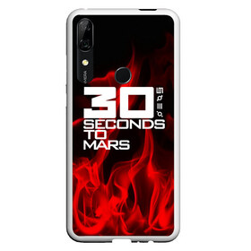 Чехол для Honor P Smart Z с принтом 30 Seconds to Mars in fire в Белгороде, Силикон | Область печати: задняя сторона чехла, без боковых панелей | 30 seconds to mars | punk | rock | альтернативный хип хоп | группа | инди поп | музыка | музыкальное произведение | ноты | панк | регги | рок | синти поп