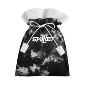 Подарочный 3D мешок с принтом Skillet в Белгороде, 100% полиэстер | Размер: 29*39 см | punk | rock | skillet | альтернативный хип хоп | группа | инди поп | музыка | музыкальное произведение | ноты | панк | регги | рок | синти поп