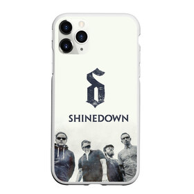 Чехол для iPhone 11 Pro матовый с принтом Shinedown band в Белгороде, Силикон |  | Тематика изображения на принте: 