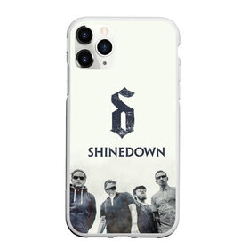 Чехол для iPhone 11 Pro Max матовый с принтом Shinedown band в Белгороде, Силикон |  | Тематика изображения на принте: 