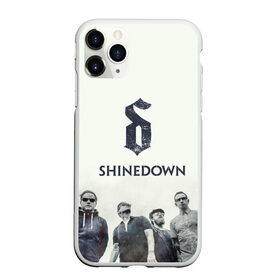 Чехол для iPhone 11 Pro Max матовый с принтом Shinedown band в Белгороде, Силикон |  | 