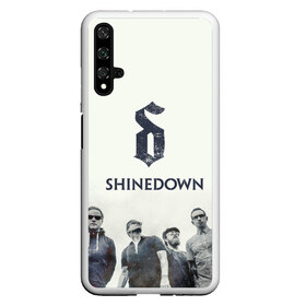 Чехол для Honor 20 с принтом Shinedown band в Белгороде, Силикон | Область печати: задняя сторона чехла, без боковых панелей | 