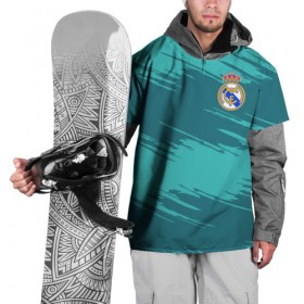 Накидка на куртку 3D с принтом Real Madrid в Белгороде, 100% полиэстер |  | Тематика изображения на принте: football | madrid | real | sport | мадрид | реал | футбол