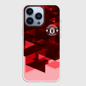 Чехол для iPhone 13 Pro с принтом Манчестер Юнайтед в Белгороде,  |  | england | football | logo | manchester united | sport | абстракция | англия | арт | геометрия | лига | лого | манчестер юнайтед | спорт | текстура | фигуры | фк | футбол | футбольный клуб | эмблема