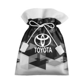 Подарочный 3D мешок с принтом Toyota sport geometry в Белгороде, 100% полиэстер | Размер: 29*39 см | auto | automobile | car | carbon | machine | motor | motor car | sport car | toyota | автомашина | бренд | легковой автомобиль | марка | спортивный автомобиль | тачка