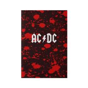 Обложка для паспорта матовая кожа с принтом AC DC в Белгороде, натуральная матовая кожа | размер 19,3 х 13,7 см; прозрачные пластиковые крепления | ac dc | punk | rock | альтернативный хип хоп | группа | инди поп | музыка | музыкальное произведение | ноты | панк | регги | рок | синти поп