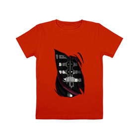 Детская футболка хлопок с принтом Five Nights At Freddy в Белгороде, 100% хлопок | круглый вырез горловины, полуприлегающий силуэт, длина до линии бедер | 5 ночей с фредди | five nights at freddy