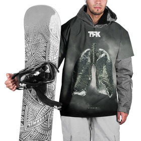 Накидка на куртку 3D с принтом TFK Exhale в Белгороде, 100% полиэстер |  | Тематика изображения на принте: tfk | thousand foot krutch