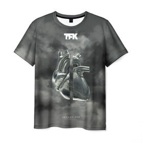 Мужская футболка 3D с принтом TFK Incomplete в Белгороде, 100% полиэфир | прямой крой, круглый вырез горловины, длина до линии бедер | tfk | thousand foot krutch
