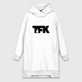 Платье-худи хлопок с принтом TFK logo black в Белгороде,  |  | Тематика изображения на принте: tfk | thousand foot krutch