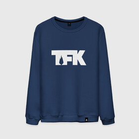 Мужской свитшот хлопок с принтом TFK logo white в Белгороде, 100% хлопок |  | tfk | thousand foot krutch