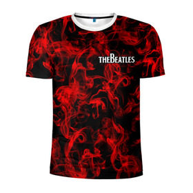Мужская футболка 3D спортивная с принтом The Beatles в Белгороде, 100% полиэстер с улучшенными характеристиками | приталенный силуэт, круглая горловина, широкие плечи, сужается к линии бедра | альтернативный | блюз | британская | готик | гранж | метал | музыка | пост | рок группа | хард