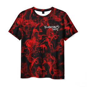 Мужская футболка 3D с принтом Bloodhound Gang в Белгороде, 100% полиэфир | прямой крой, круглый вырез горловины, длина до линии бедер | альтернативный | американская | глэм | готик | гранж | метал | музыка | пост | рок группа | хард