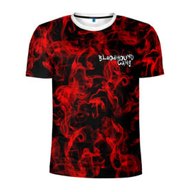 Мужская футболка 3D спортивная с принтом Bloodhound Gang в Белгороде, 100% полиэстер с улучшенными характеристиками | приталенный силуэт, круглая горловина, широкие плечи, сужается к линии бедра | Тематика изображения на принте: альтернативный | американская | глэм | готик | гранж | метал | музыка | пост | рок группа | хард