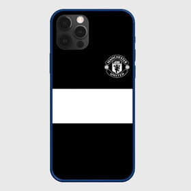 Чехол для iPhone 12 Pro Max с принтом FC Manchester United в Белгороде, Силикон |  | black   white | england | football | logo | manchester united | sport | англия | арт | лига | лого | манчестер юнайтед | спорт | текстура | фк | футбол | футбольный клуб | черно белый | эмблема