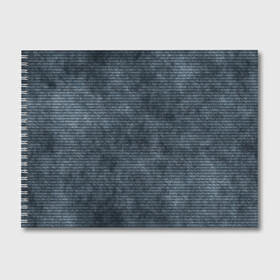 Альбом для рисования с принтом Джинсовый дизайн в Белгороде, 100% бумага
 | матовая бумага, плотность 200 мг. | abstraction | texture | абстракция | джинсовый фон | джинсы | текстуры