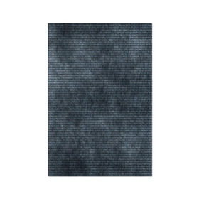 Обложка для паспорта матовая кожа с принтом Джинсовый дизайн в Белгороде, натуральная матовая кожа | размер 19,3 х 13,7 см; прозрачные пластиковые крепления | Тематика изображения на принте: abstraction | texture | абстракция | джинсовый фон | джинсы | текстуры