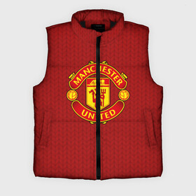 Мужской жилет утепленный 3D с принтом Manchester United Knitted в Белгороде,  |  | england | football | logo | manchester united | pattern | sport | англия | арт | вязаный | лига | лого | манчестер юнайтед | переплет | свитер | спорт | текстура | узор | фк | футбол | футбольный клуб | эмблема