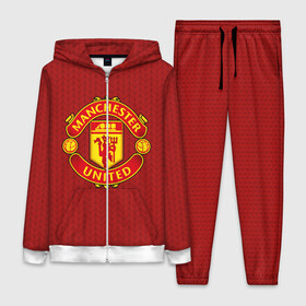 Женский костюм 3D с принтом Manchester United Knitted в Белгороде,  |  | england | football | logo | manchester united | pattern | sport | англия | арт | вязаный | лига | лого | манчестер юнайтед | переплет | свитер | спорт | текстура | узор | фк | футбол | футбольный клуб | эмблема