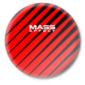 Значок с принтом Mass Effect в Белгороде,  металл | круглая форма, металлическая застежка в виде булавки | Тематика изображения на принте: effect | game | n7 | shepard | галактика | жнец | игра | масс | нормандия | планета | шепард | эффект