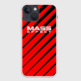 Чехол для iPhone 13 mini с принтом Mass Effect в Белгороде,  |  | Тематика изображения на принте: effect | game | n7 | shepard | галактика | жнец | игра | масс | нормандия | планета | шепард | эффект