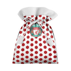 Подарочный 3D мешок с принтом FC Liverpool в Белгороде, 100% полиэстер | Размер: 29*39 см | Тематика изображения на принте: 