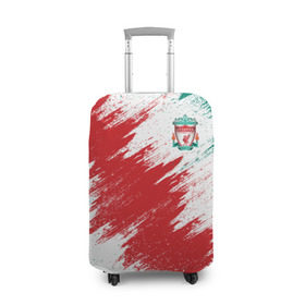 Чехол для чемодана 3D с принтом FC Liverpool в Белгороде, 86% полиэфир, 14% спандекс | двустороннее нанесение принта, прорези для ручек и колес | football | liverpool | soccer | uefa | англия | клуб | ливерпуль | лига | матч | мяч | спорт | уефа | футбол | хендерсон