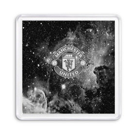 Магнит 55*55 с принтом Manchester United Cosmos в Белгороде, Пластик | Размер: 65*65 мм; Размер печати: 55*55 мм | england | football | logo | manchester united | sport | англия | арт | лига | лого | манчестер юнайтед | спорт | текстура | фк | футбол | футбольный клуб | эмблема