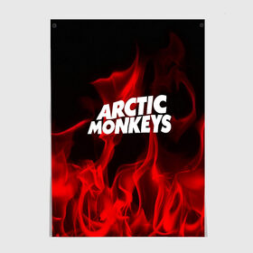 Постер с принтом Arctic Monkeys в Белгороде, 100% бумага
 | бумага, плотность 150 мг. Матовая, но за счет высокого коэффициента гладкости имеет небольшой блеск и дает на свету блики, но в отличии от глянцевой бумаги не покрыта лаком | 