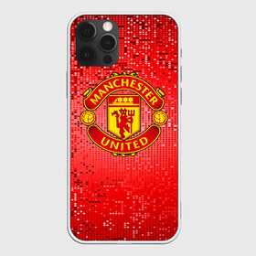 Чехол для iPhone 12 Pro Max с принтом ФК Манчестер Юнайтед в Белгороде, Силикон |  | england | football | logo | manchester united | sport | абстракция | англия | арт | кубики | лига | лого | манчестер юнайтед | пиксели | спорт | текстура | фк | футбол | футбольный клуб | эмблема