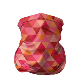Бандана-труба 3D с принтом Hipster red в Белгороде, 100% полиэстер, ткань с особыми свойствами — Activecool | плотность 150‒180 г/м2; хорошо тянется, но сохраняет форму | 